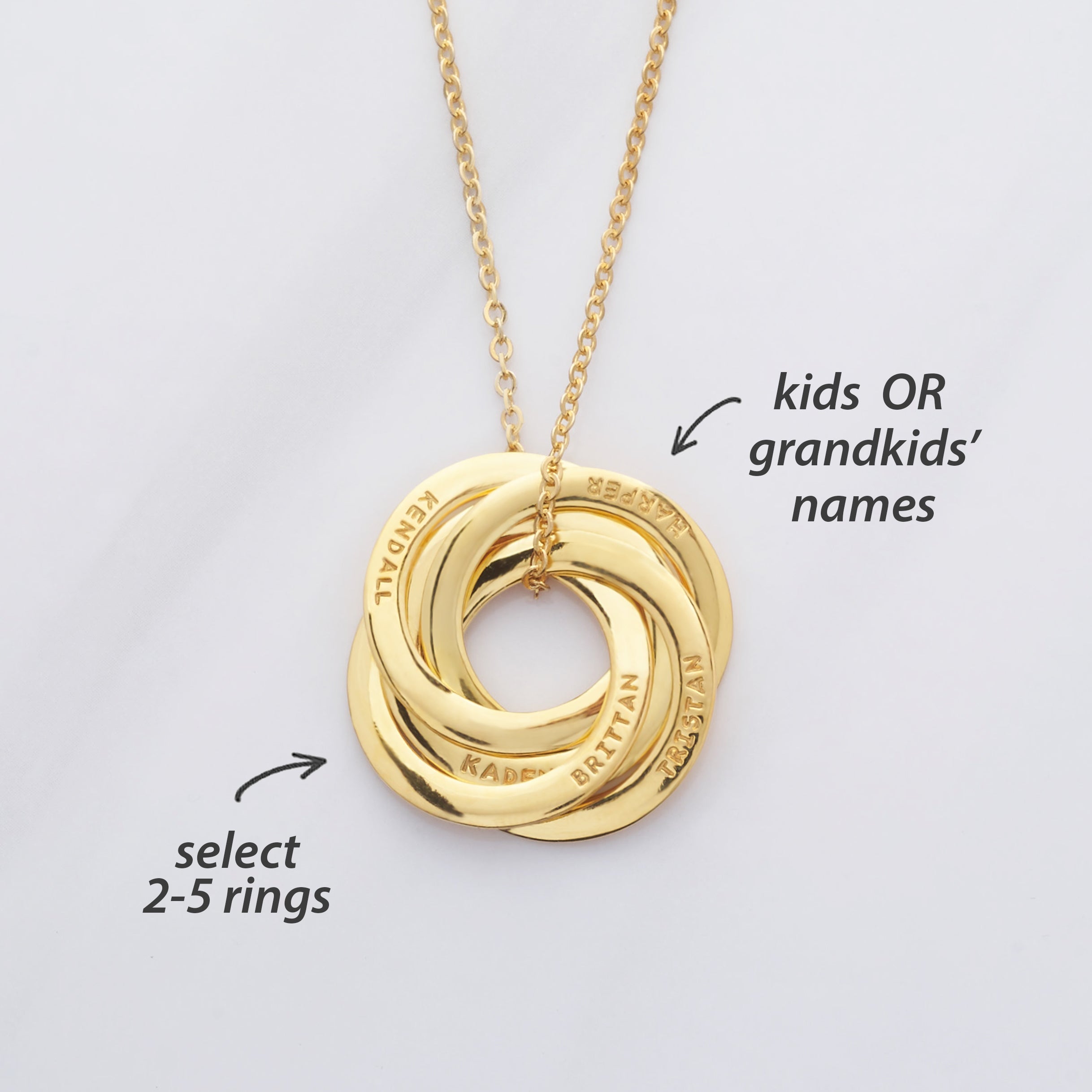 Grandkids name clearance necklace